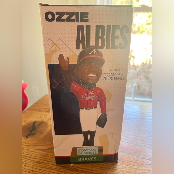 Ozzie Albies 2017- bobblehead doll- BRAVES
Still in box and original pkg. - Picture 4 of 7